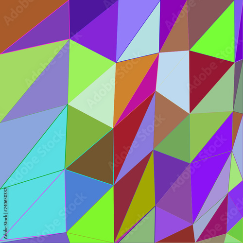Abstrakter Low-Poly-Hintergrund aus Dreiecken
