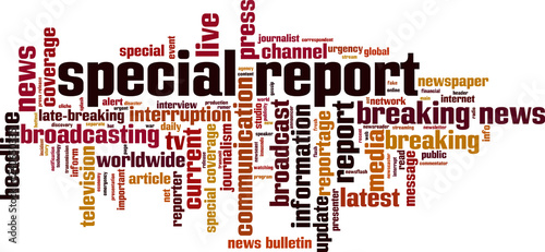 Special report word cloud