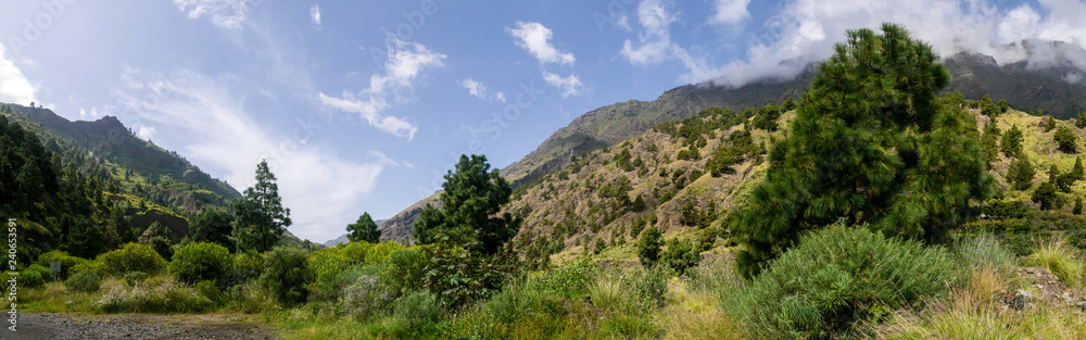 Wundervolle Landschaft auf La Palma