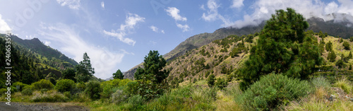 Wundervolle Landschaft auf La Palma