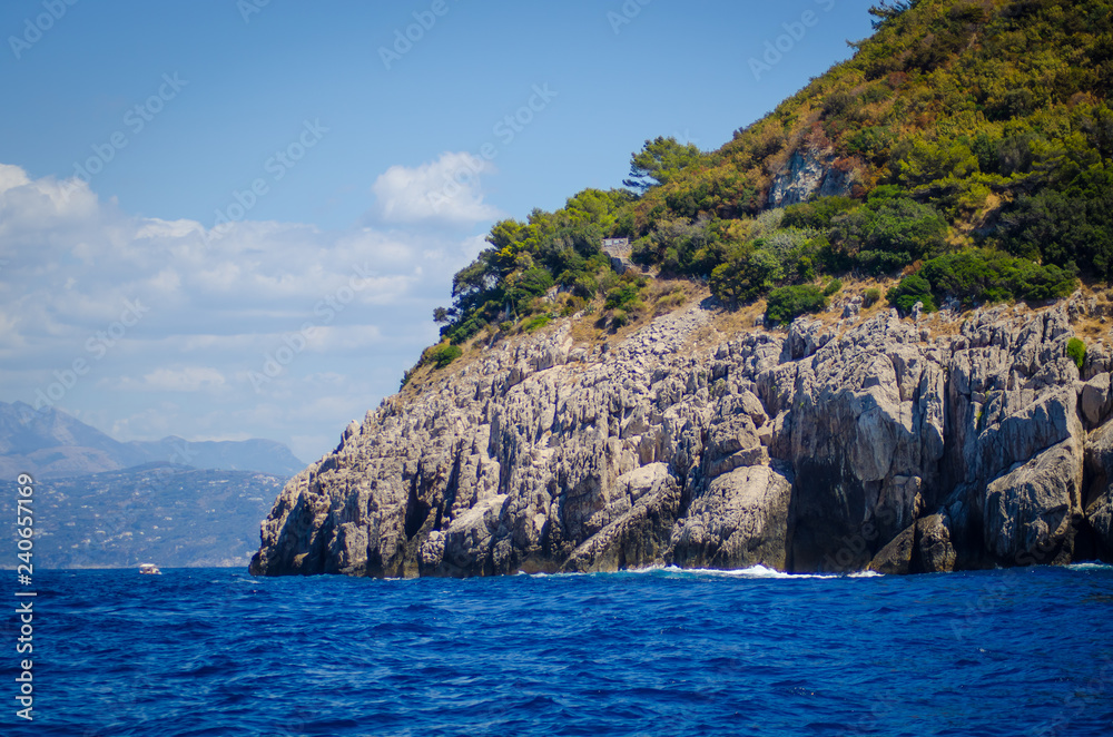 capri island coastal landscape