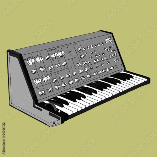 music synthesiser photo