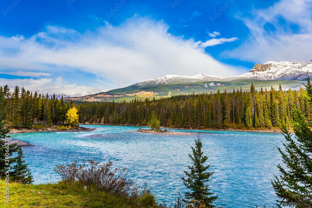 Autumn in the Rockies of Canada