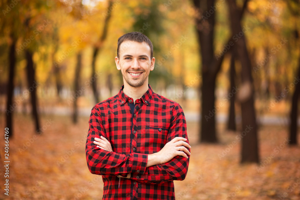 Portrait of young man manager established cooperation with investors and government agencies and implemented an anti-crisis program Portrait of young man manager established cooperation with investors and government agencies and implemented an anti-crisis program