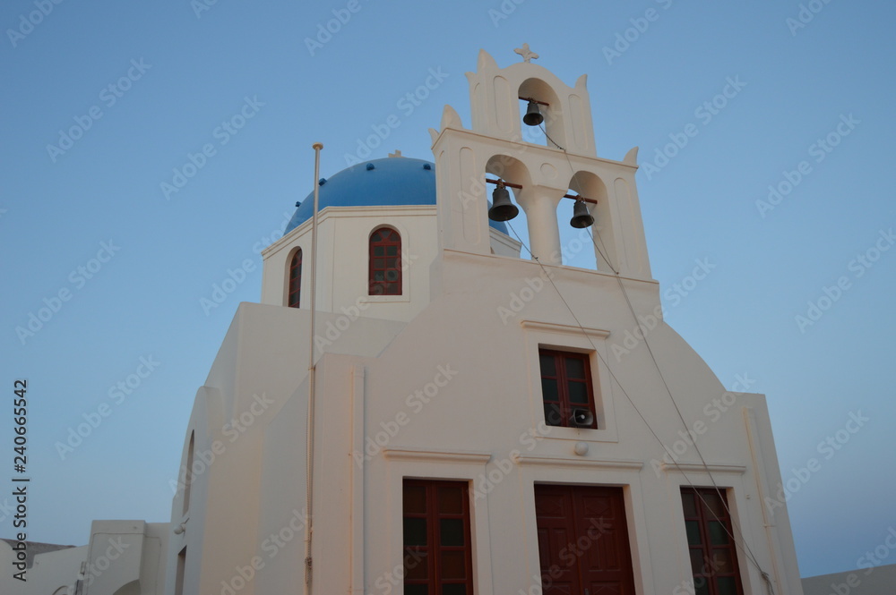 church in santorini greece