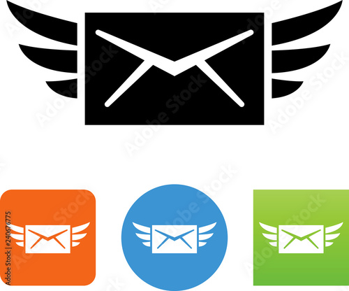 Air Mail Icon - Illustration