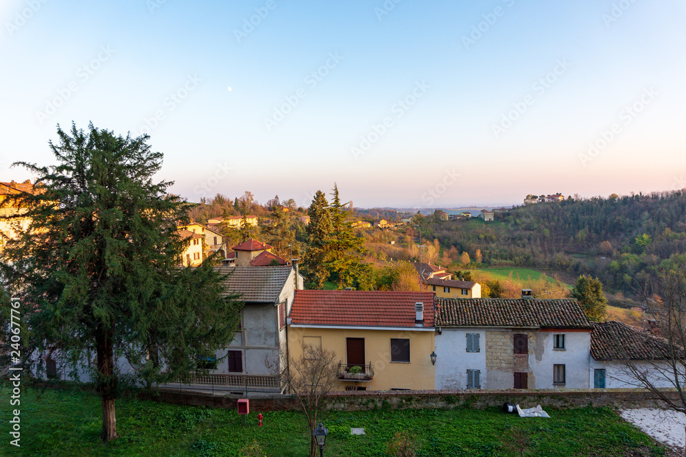 View of Vignale Monferrato, Alessandria, Piedmont, Italy View of Vignale Monferrato, Alessandria, Piedmont, Italy