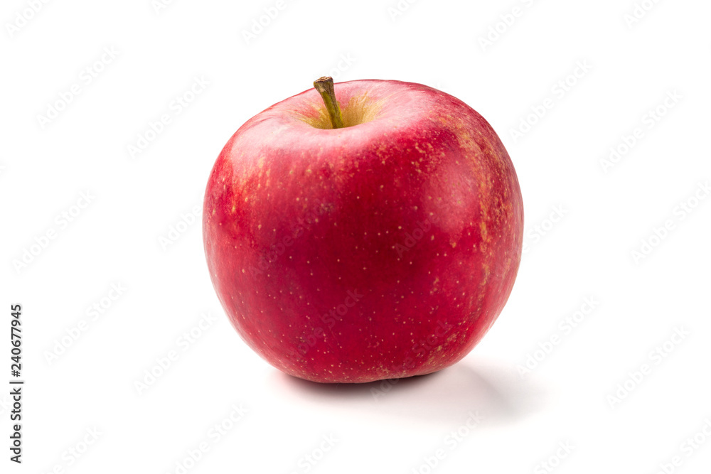 Fresh red apple isolated on white. With clipping path Fresh red apple isolated on white. With clipping path