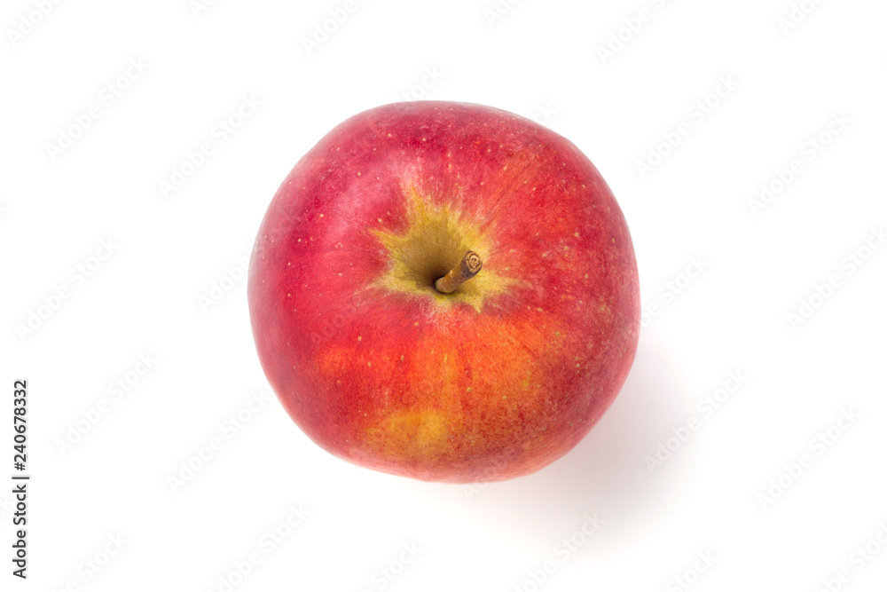 Fresh red apple isolated on white. With clipping path Fresh red apple isolated on white. With clipping path