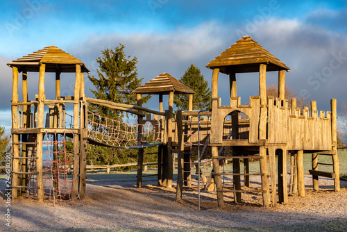 Abenteuerspielplatz auf dem Großen Feldberg im Taunus photo