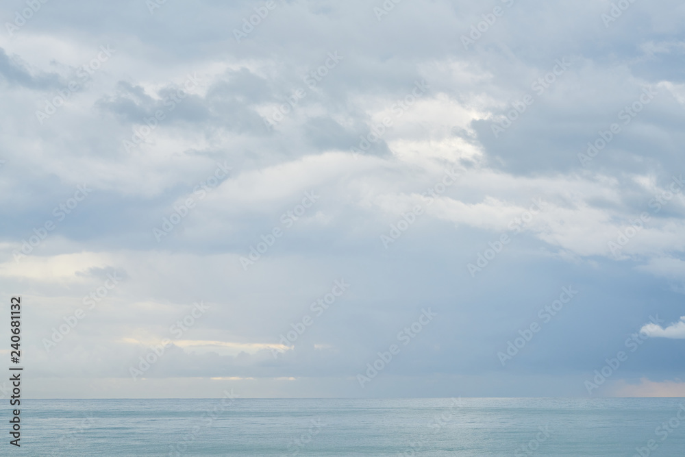 Sea and sky background Sea and sky background