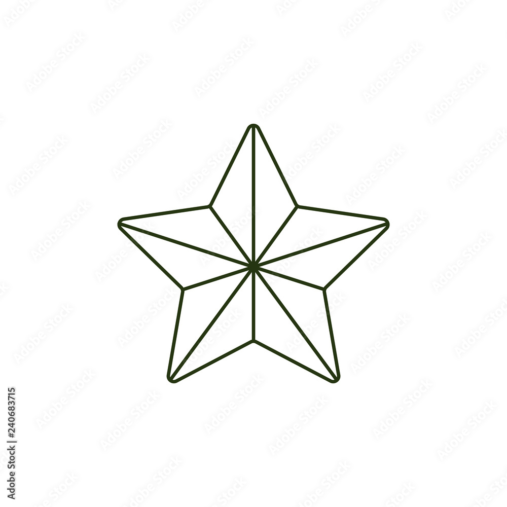 Vector 23 of february, Russian Defender of the Fatherland Day symbol icons - army star. National defence organisations holiday design decoration element. Isolated illustration Vector 23 of february, Russian Defender of the Fatherland Day symbol icons - army star. National defence organisations holiday design decoration element. Isolated illustration