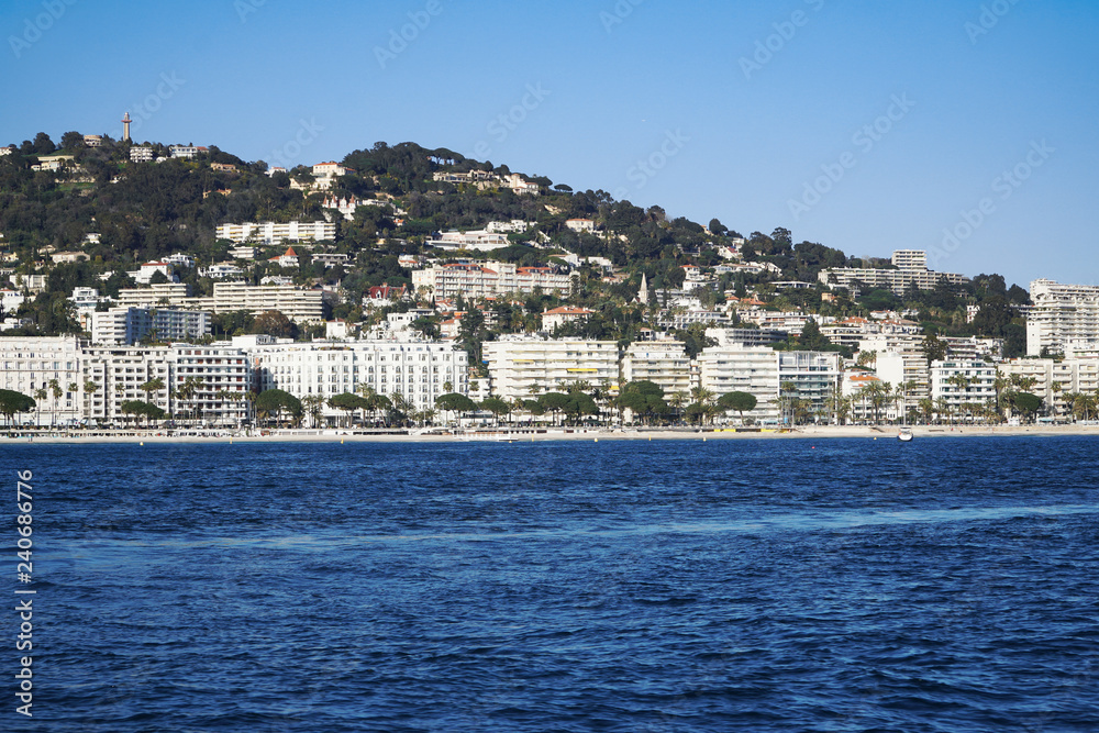 view of Cannes, France