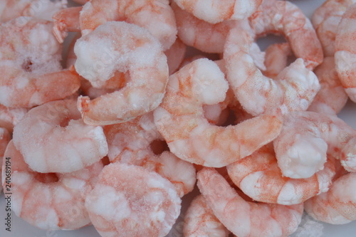 Tiefefrorene Shrimps