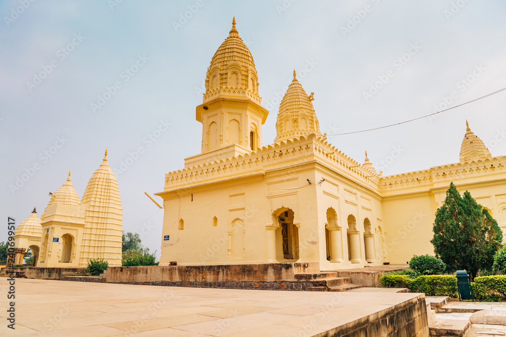 Jain group of temples in khajuraho, India