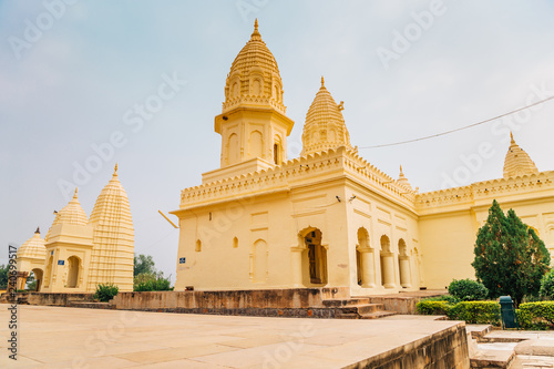 Jain group of temples in khajuraho, India photo