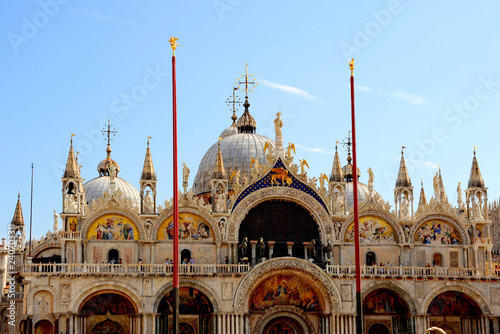 Saint Mark's Basilica is the cathedral church of the Roman Catholic Archdiocese of Venice, northern Italy.