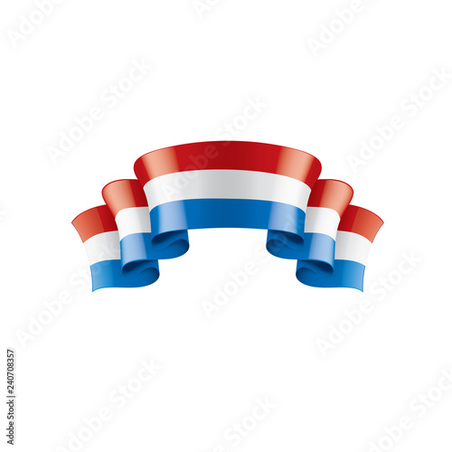 Netherlands flag, vector illustration on a white background Free Download Netherlands flag, vector illustration on a white background - GFXLoad