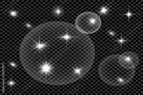 glare on a dark background 4