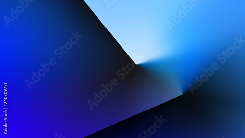 Abstract Light and Shade Texture in Blue Tones. Aspect Ratio 16:9. EPS 10 Vector Background.