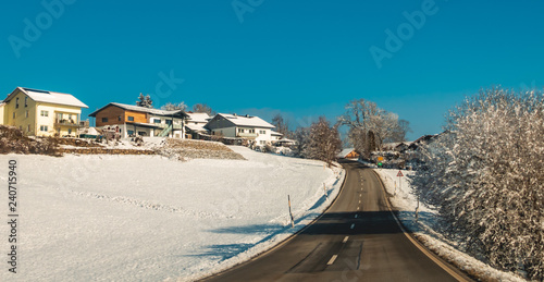 Winter wonderland near Kirchberg im Wald-Bavaria-Germany © Martin Erdniss