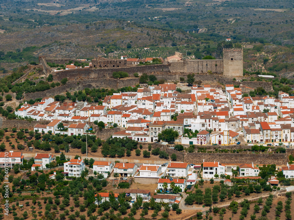 Blick auf Castelo de Vide