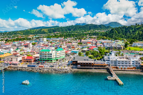 Port of Roseau, Dominica.