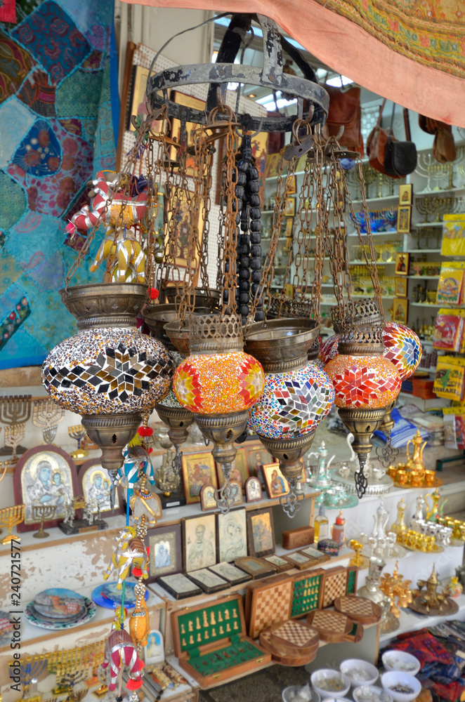 Jerusalem Oriental bazaar