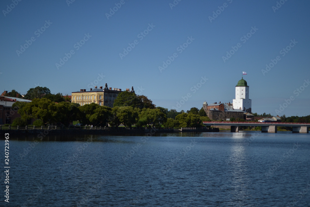 view of vyborg russia