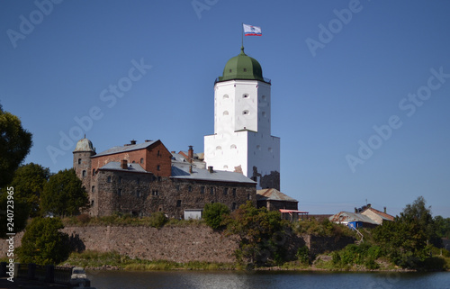 castle in Viborg Russia