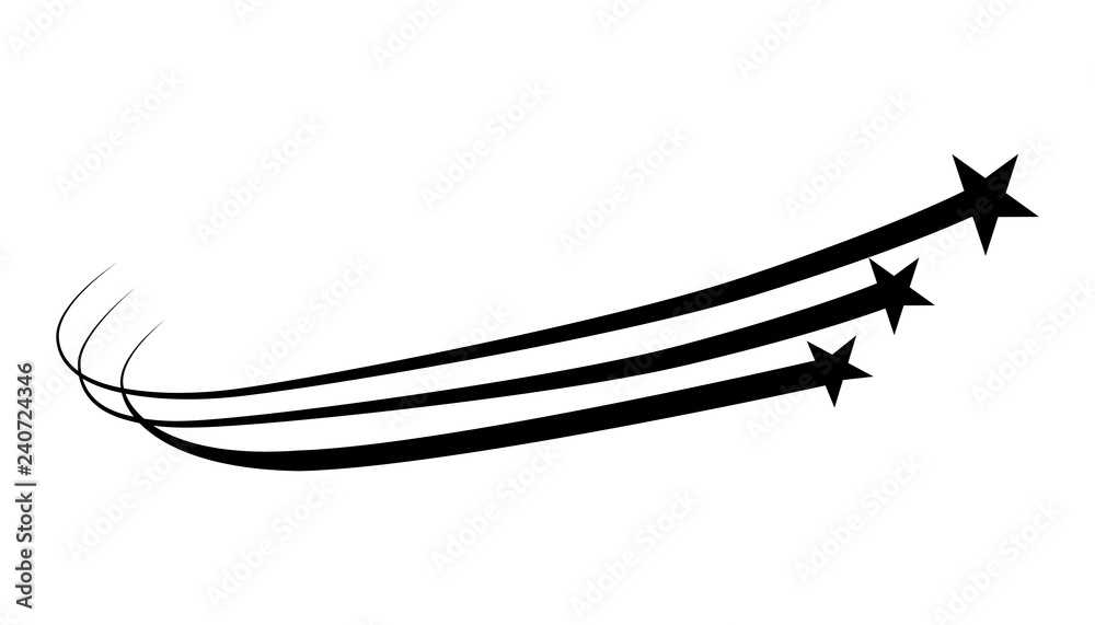 Abstract Falling Star Abstract Falling Star