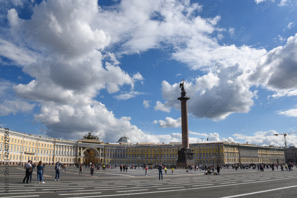 Palace square in Petersburg