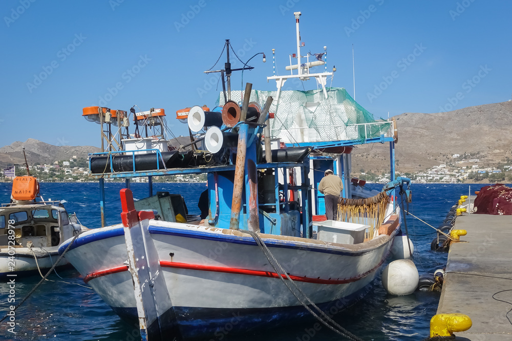 Bateaux de pêche en Grece
