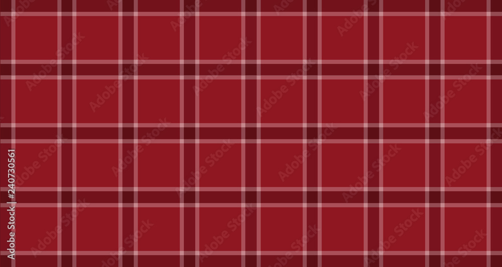 Fototapeta premium Red Plaid Background