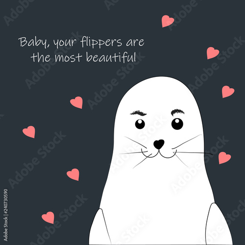 postcard with funny, a little vulgar seal and inscription