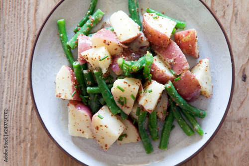 Red Skin Potato Salad with Green Beans