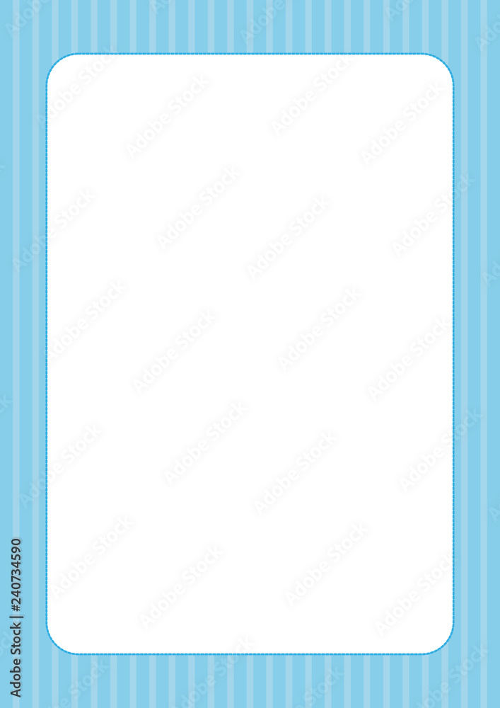 Stripe blue frame Stripe blue frame