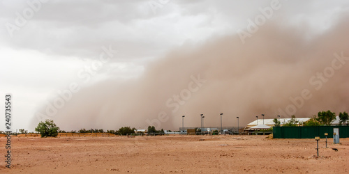 Birdsville Dust Storm photo