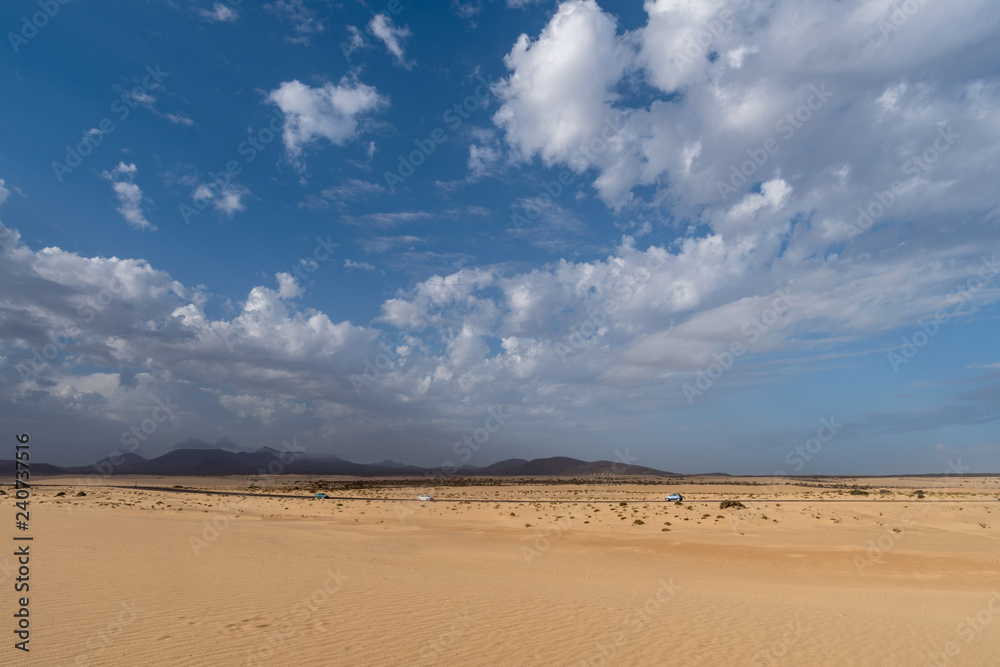 Corralejo Dunes Natural Park, Fuerteventura, Spain Corralejo Dunes Natural Park, Fuerteventura, Spain