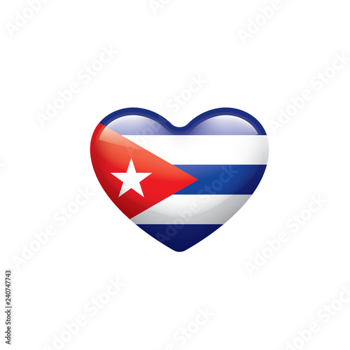Free Download Cuba flag, vector illustration on a white background - GFXLoad