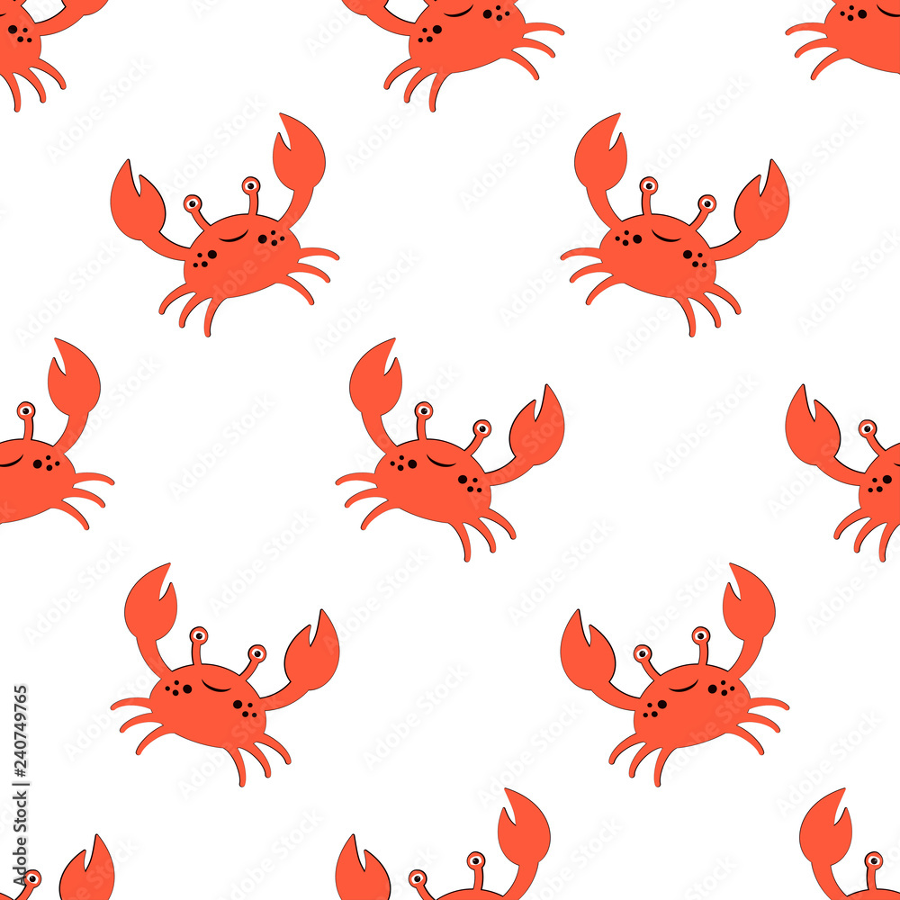 cute kids crabs pattern cute kids crabs pattern