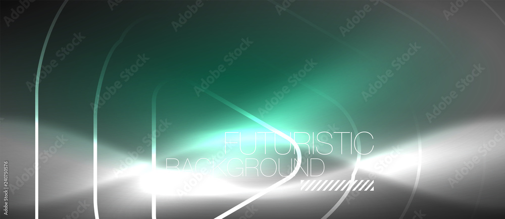 Obraz premium Vector neon color abstract background