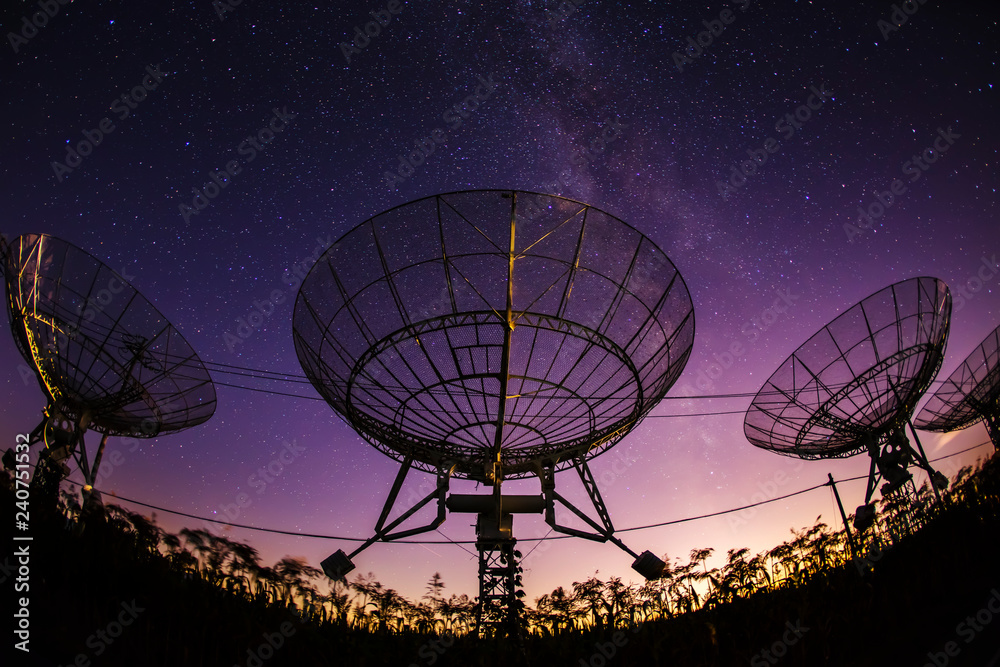 Radio telescopes and the Milky Way Radio telescopes and the Milky Way