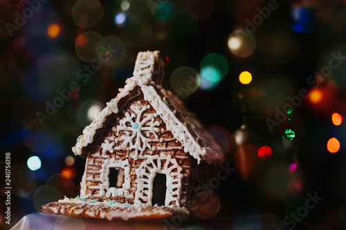 DIY gingerbread house © Kseniya Lokotko