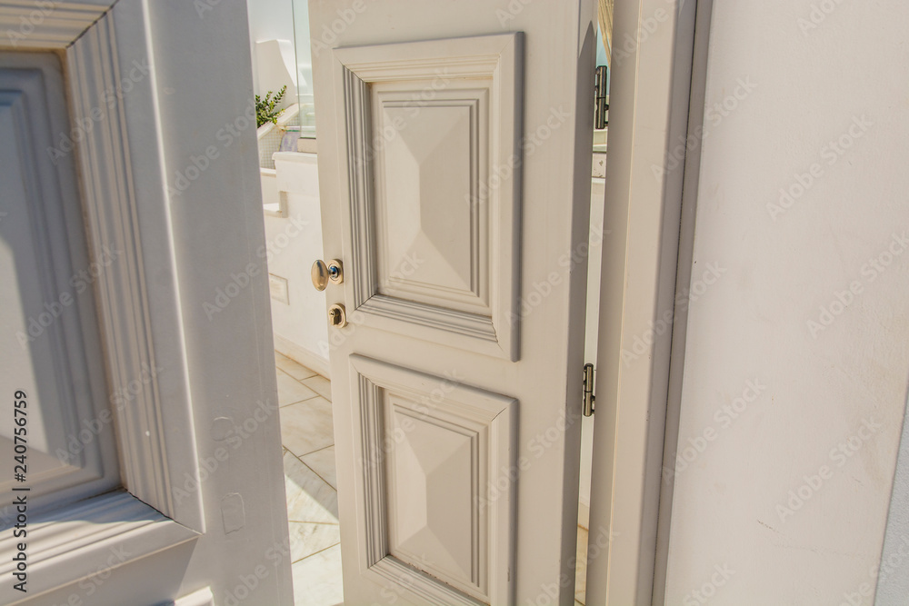 Santorini Fira, Greece - door