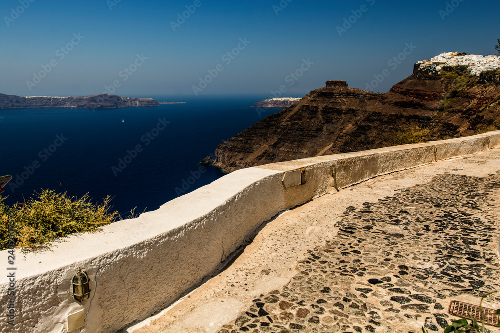 Santorini Fira, Greece - landscape Santorini Fira, Greece - landscape