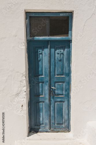 Santorini Fira, Greece - door
