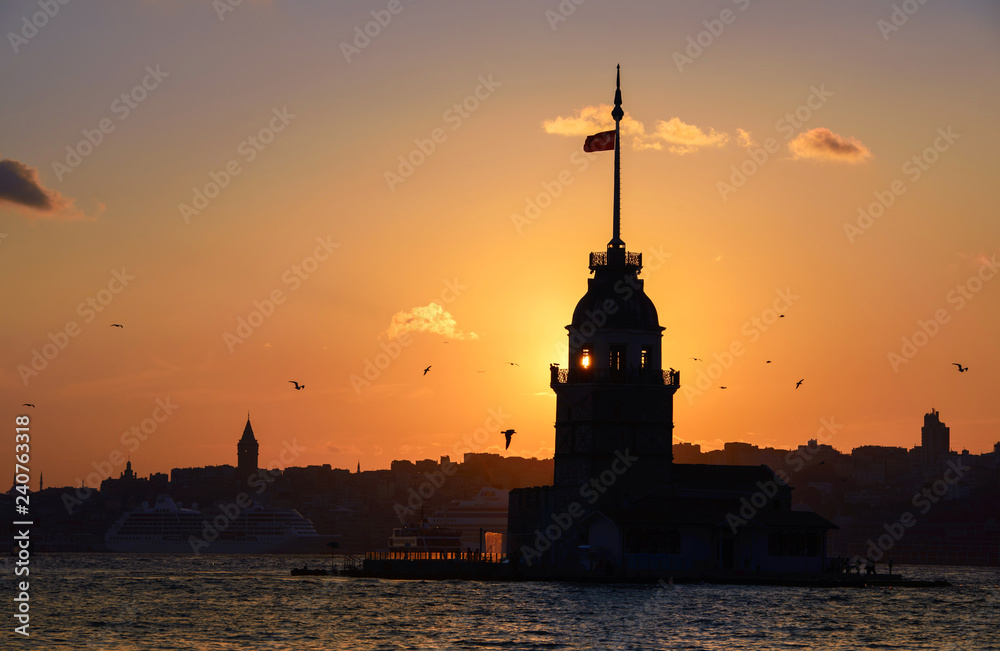 Maiden tower, Istanbul, Turkey