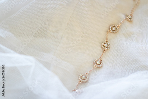 The bride's bracelet for the wedding day