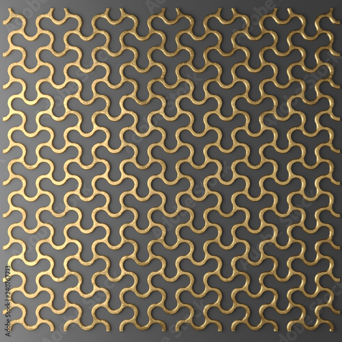 Sztuka ścienna 3D, obrazy ze złotym liściem